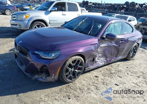 2025 BMW 230I z USA, uszkodzony, nr VIN 3MW23CM01S8F48980